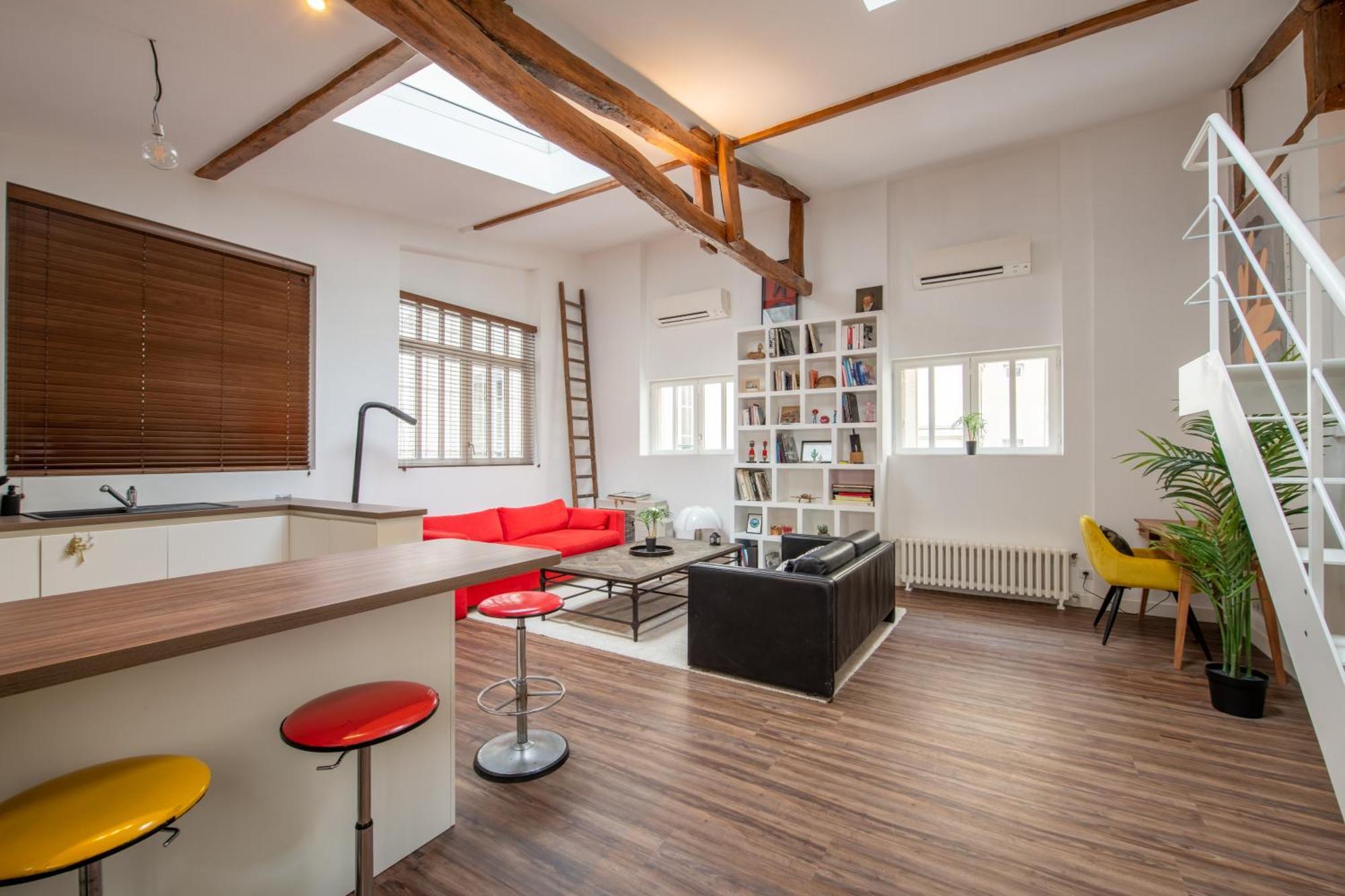 Appartement 9eme - Superbe Loft Avec Terrasse Privative Parijs